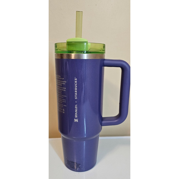 Stanley X Starbucks Mexico Jacaranda 30oz Tumbler BNWT - Picture 1 of 4